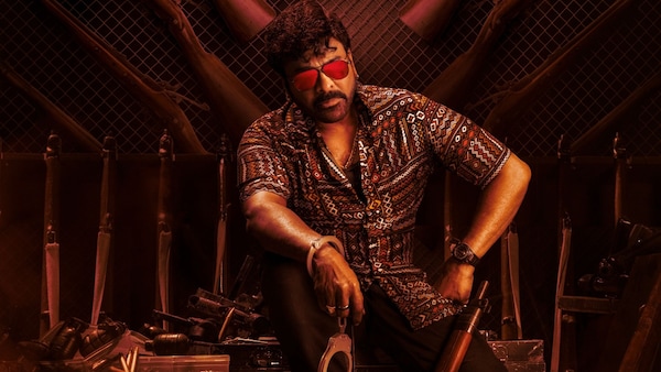 Waltair Veerayya: Makers unveil a massy, explosive poster with a handcuffed Chiranjeevi in a police station