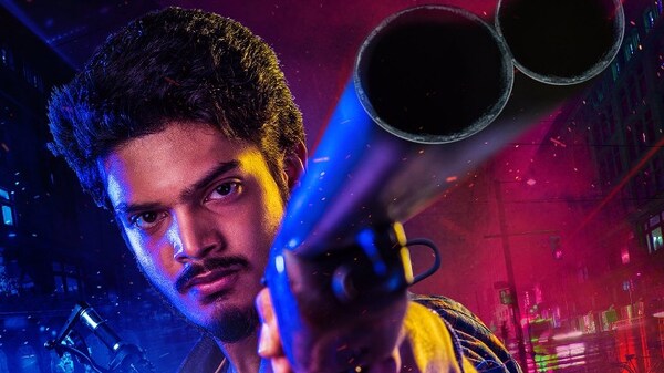 Akash Puri comes out all guns blazing in motion poster of Jeevan Reddy’s Chor Bazaar