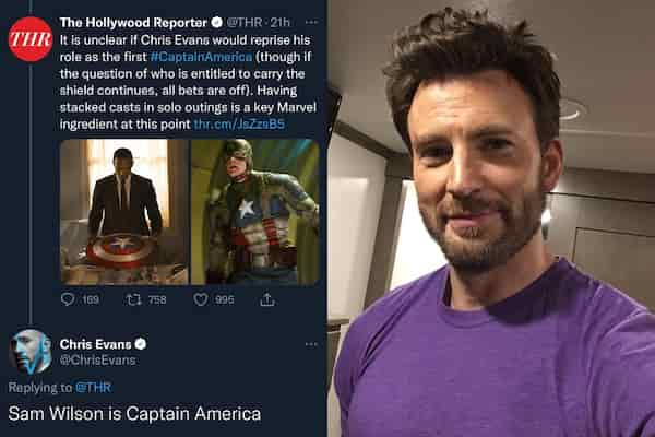 Chris Evans on the speculations surrounding his role in the upcoming Captain America Films