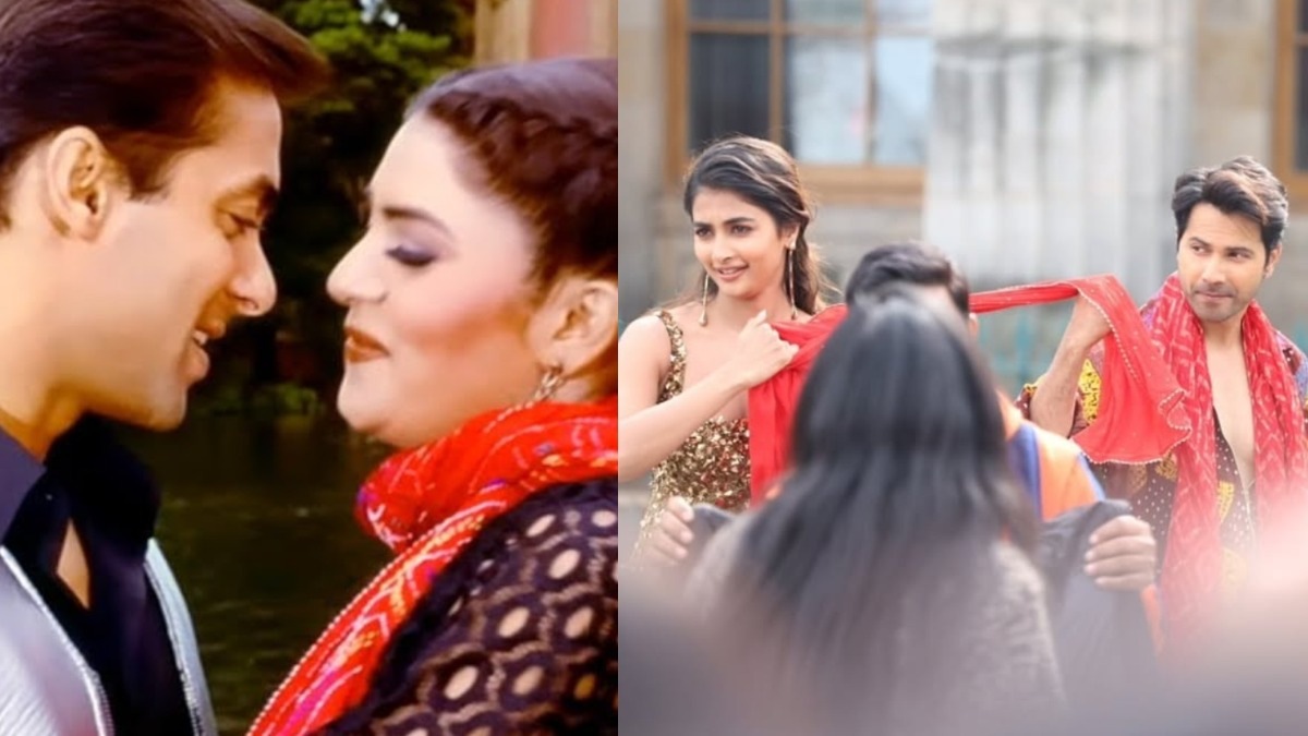 Hai Jawaani Toh Ishq Hona Hai to Chunari Chunari, Varun Dhawan-Pooja Hegde take over Salman Khan’s Biwi No 1 | Viral