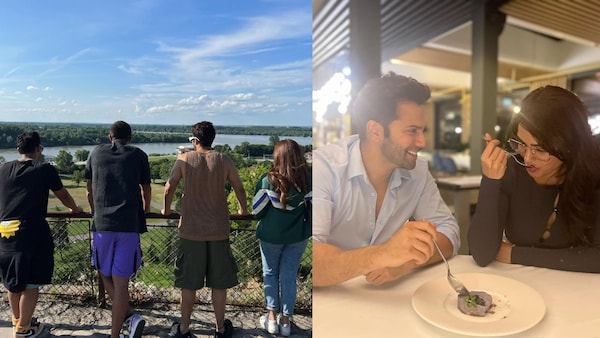 Varun Dhawan shares NEW pictures with Samantha Ruth Prabhu from Serbia, fans say can’t wait for Citadel