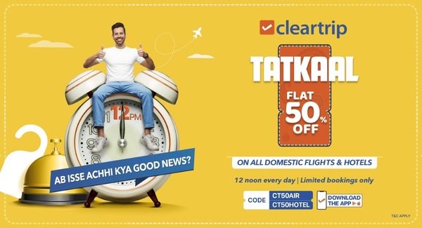 Cleartrip Tatkaal