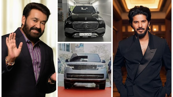 Mohanlal adds a Range Rover to his collection, Dulquer Salmaan replaces his with a Maybach SUV
