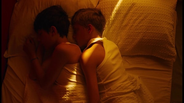 A still from Lukas Dhont’s Oscar-nominated film, Close