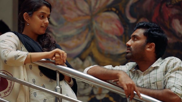 Ashwitha Hegde and Chethan Kumar in the Kannada mini-series Colors