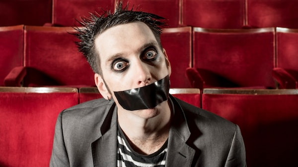 Exclusive! Comedian Tape Face aka Sam Wills: The Oscars are too much caught up in their own self to award live artists