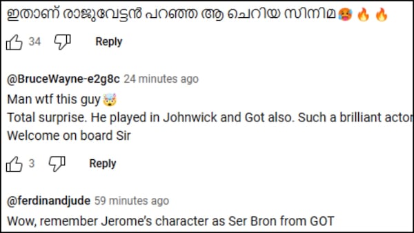 Comments about Jerome Flynn's addition to L2 Empuraan