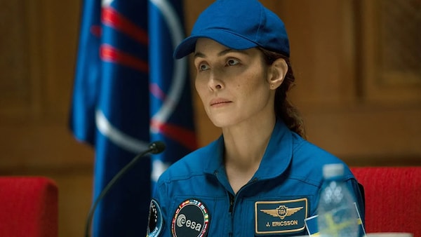 Noomi Rapace in a still from the Apple TV+ show, Constellation
