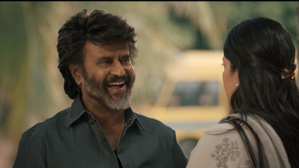 Rajinikanth and Shruthi Haasan in Coolie