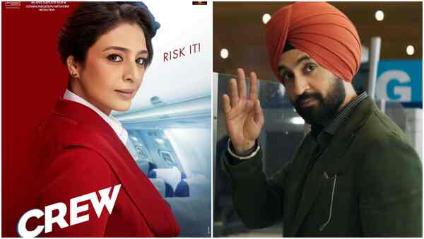 Crew song Naina teasers ft. Diljit Dosanjh and Tabu with their irresistible charm land on the internet