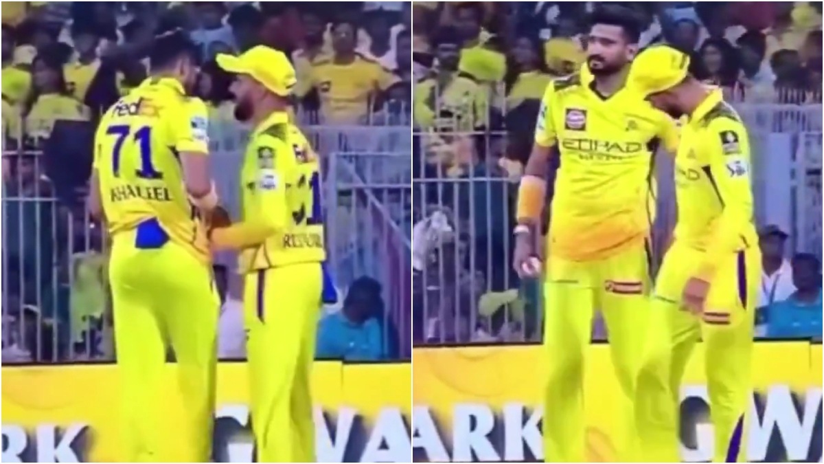 [Watch] CSK players face 'ball tampering' allegations in IPL 2025 match against MI