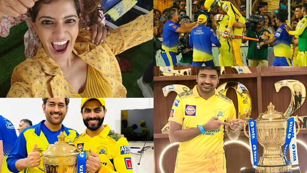 CSK vs GT: Kollywood celebs elated with Chennai Super Kings' stunning victory over Gujarat Titans