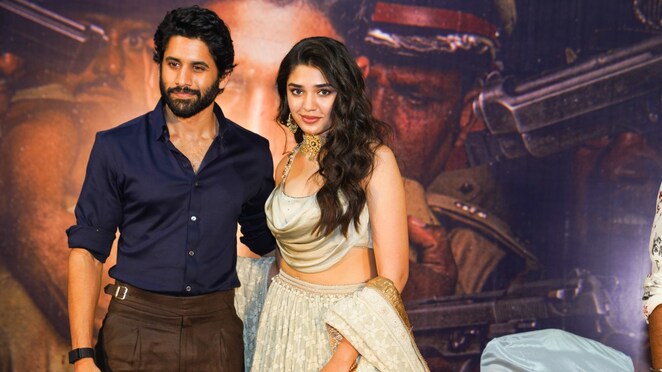 Custody press meet: Naga Chaitanya, Krithi Shetty express excitement on the Venkat Prabhu film