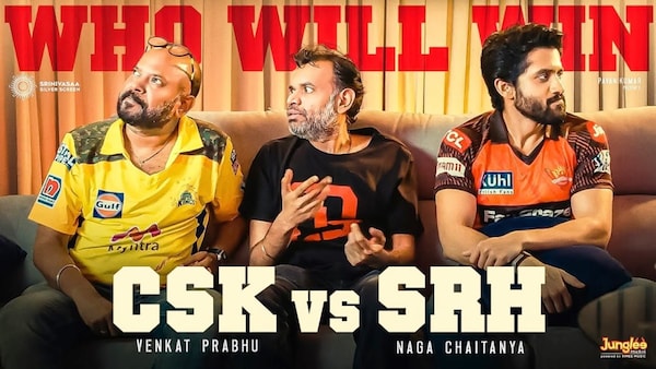 Custody: Venkat Prabhu, Naga Chaitanya cash in on IPL craze, unveil a funny promo ahead of CSK vs SRH match