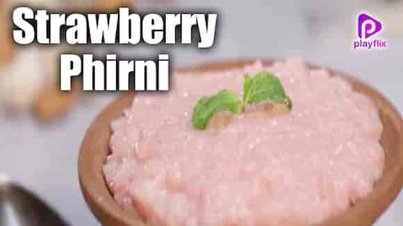 Strawberry Phirni