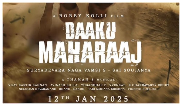 Daaku Maharaaj release date out