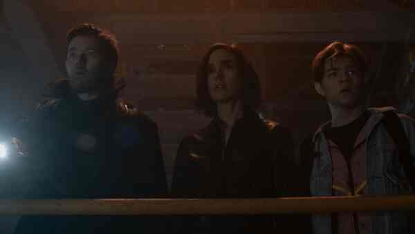 Joel Edgerton, Jennifer Connelly and Oakes Fegley in Dark Matter