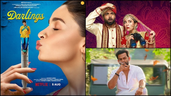 August 2022 Week 1 OTT movies, web series India releases: From Darlings, Kaduva to The Great Weddings of Munnes