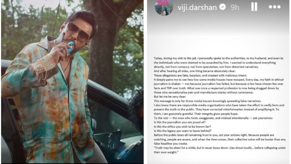 Vijayalakshmi addresses 'fight' allegations against Darshan