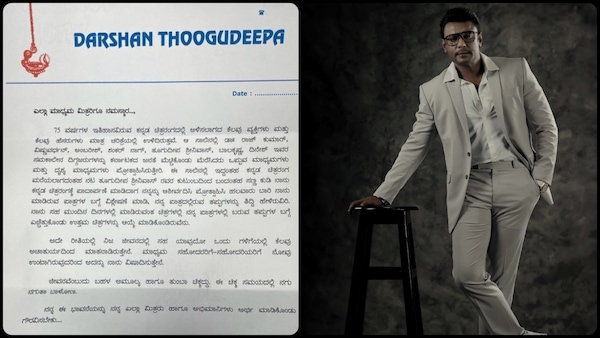 Fake or Real? Challenging Star Darshan Thoogudeepa's 'open letter' to media goes viral