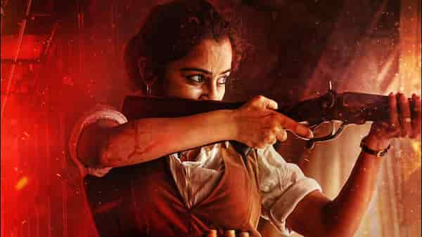 Darshana Rajendran in a poster of Rifle Club