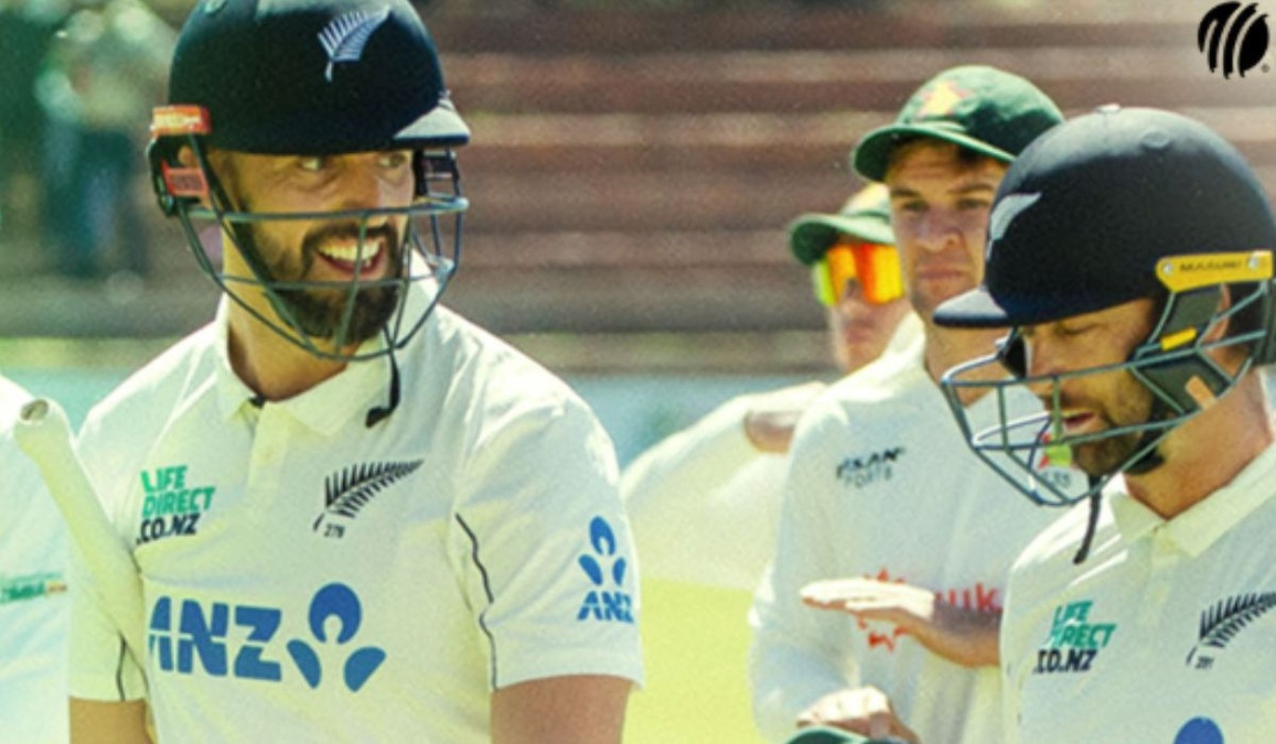 Conway and Mitchell Steady the Ship as New Zealand Take Control in 1st Test Against Zimbabwe