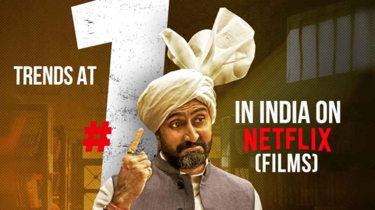Dasvi: Abhishek Bachchan thanks fans as film earns top spot among Indian movies on Netflix
