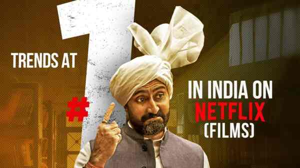 Dasvi: Abhishek Bachchan thanks fans as film earns top spot among Indian movies on Netflix