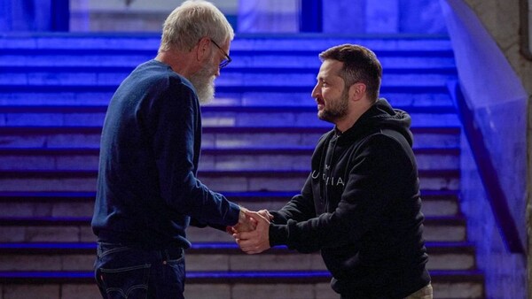 My Next Guest with David Letterman: Meeting Ukrainian President Volodymyr Zelenskyy 300 feet below ground level