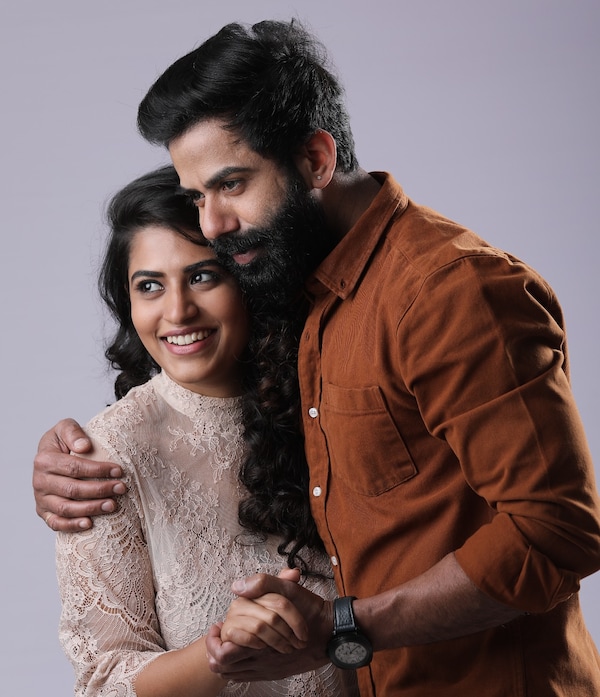Archana Kottige and Aryann Santhosh in a still from the film