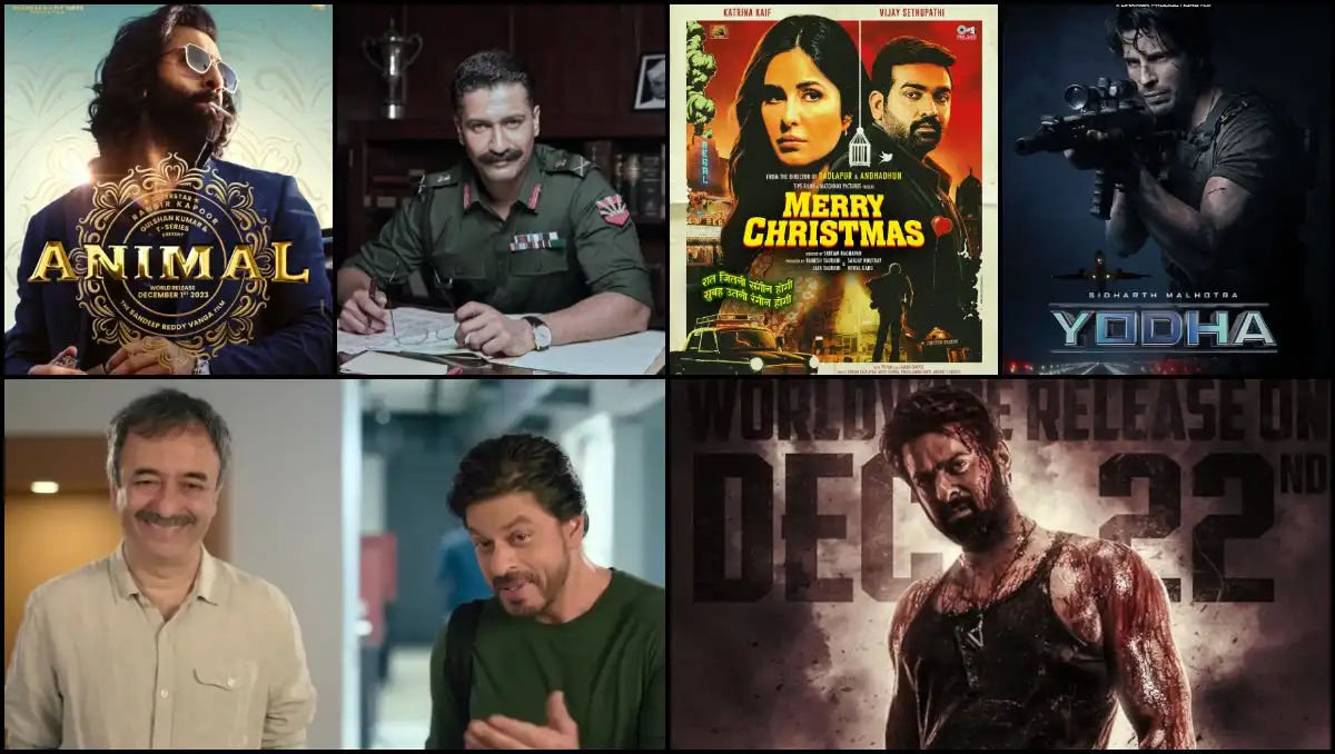 Clash of Titans this December: It's Animal vs. Sam Bahadur, Merry Christmas  vs. Yodha, Dunki vs. Salaar at the box office