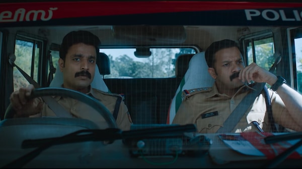 Deepak Parambol and Jayasurya in a still from John Luther