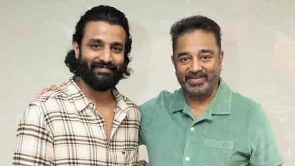 Deepak Parambol with Kamal Haasan