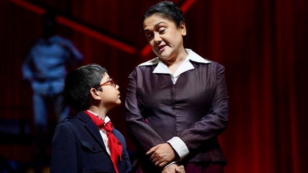 Deepika in a scene from the play Every Good Boy Deserves Favour