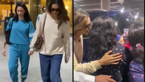 Watch: Deepika Padukone clicks photo with a little girl at Mumbai airport; fans love her sweet gesture