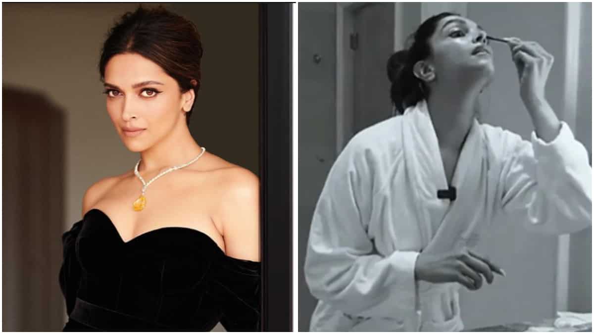 Deepika Padukone's Sexy Throwback Pics in White Plunging Neckline Gown  Surface Internet