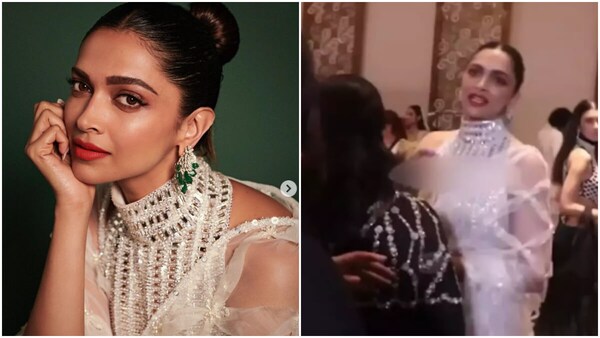 Deepika Padukone snaps at paparazzi as they try to click pictures backstage saying, "yahan allowed nahi hai"