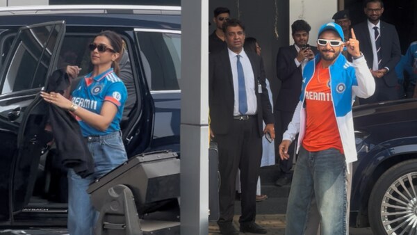 ICC Cricket World Cup 2023 Final: Deepika Padukone, Ranveer Singh off to Ahmedabad to support Team India