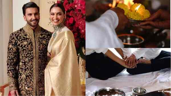 Ranveer Singh-Deepika Padukone perform puja at their 22 crore-home in Alibaug