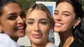 Fighter in Italy: Deepika Padukone poses in a tan-perfect look on the sets in Sardinia