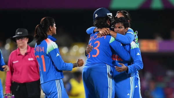 Deepti Sharma's all-round skill helped India beat Sri Lanka in the opening match. Image | ICC