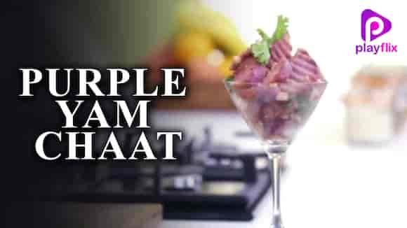 Purple Yam Chaat