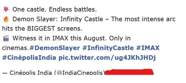 Demon Slayer Infinity Castle movie 1 aka Akaza's Return