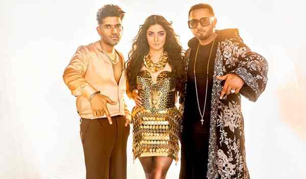 Divya Khosla Kumar on shooting Designer with Guru Randhawa and Yo Yo Honey Singh: I landed up getting bruises on my arms and legs