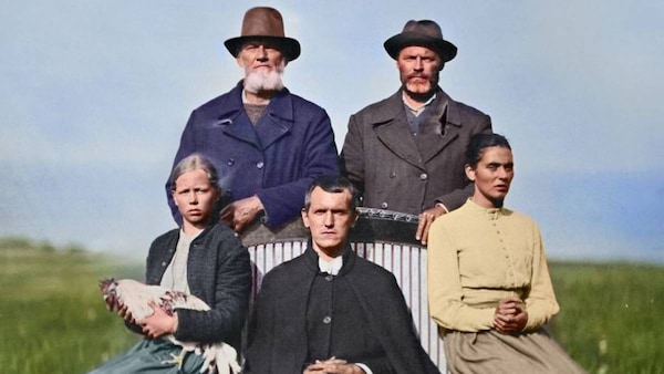 Detail from the poster for Godland