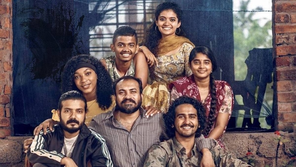 Detail from the poster for Kumbalangi Nights