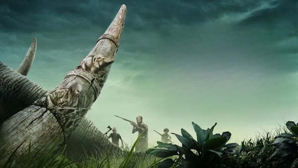 Detail from the poster for Poacher