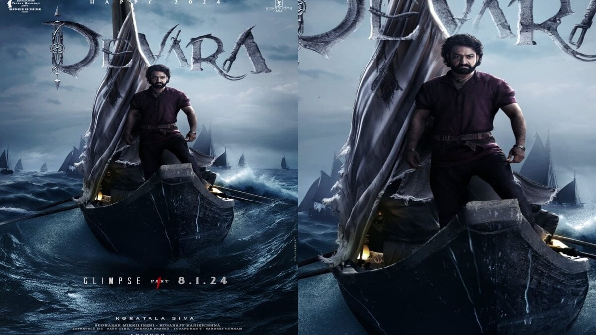 Devara - Jr NTR-starrer's first glimpse to be out on THIS date! Check out  new poster