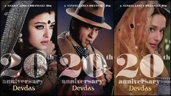 20 years of Devdas: Shah Rukh Khan, Aishwarya Rai Bachchan, Madhuri Dixit look timeless in these unseen epic posters