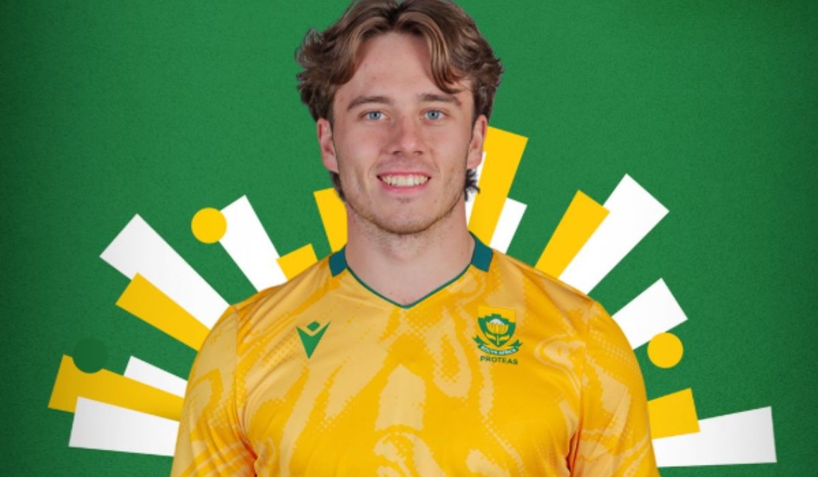 WATCH: Dewald Brevis stuns with no-look six en-route to his maiden T20I century against Australia